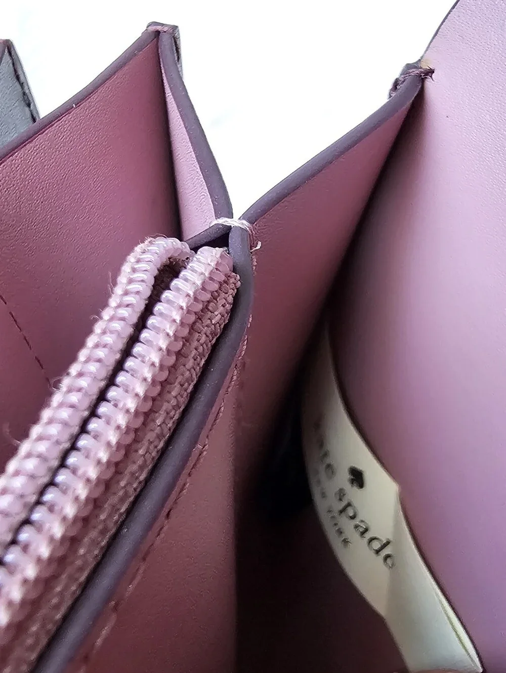 Kate Spade Clutch/Wallet In Beautiful Plum Color